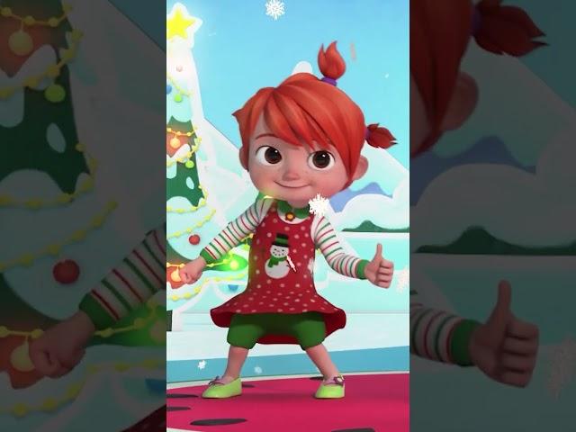 Dashing Through The Snow!| Christmas Dance Party | CoComelon Nursery Rhymes & Kids Songs| #shorts