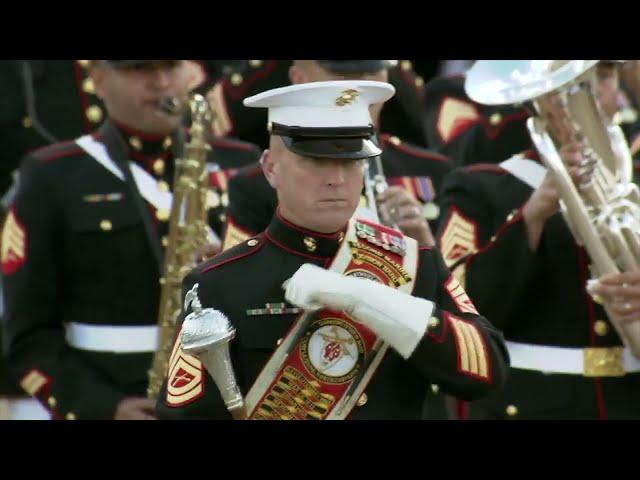 Stars and Stripes Forever | US Marine Corps Band | The Bands of HM Royal Marines