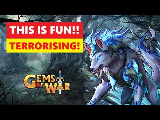 Gems of War New Mythic Midwinter Lycan Best Fast Team and Strategy!