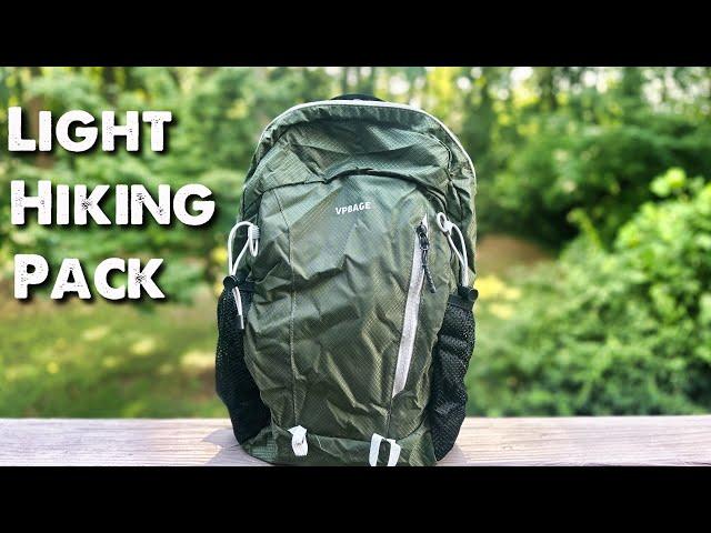 Compact Lightweight hiking backpack under $30 | 15L VPBAGE Review