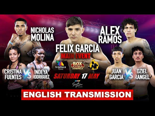 Box Texas | P4P Entertainment "Battle on the Border" Laredo, TX. | LIVE ENGLISH 05-17-2025