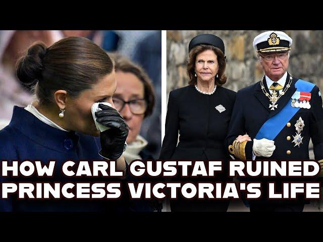 A scandal in the Swedish royal family King Carl Gustaf  life-changing decision for Princess Victoria