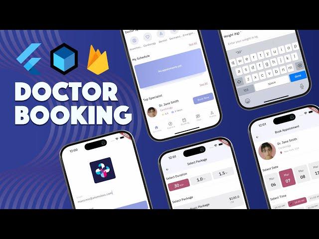 Doctor Booking App with Flutter and the BLoC Pattern