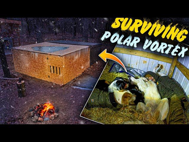 I Survived the Polar Vortex in a Dog House and SHOCKED at What Happened!