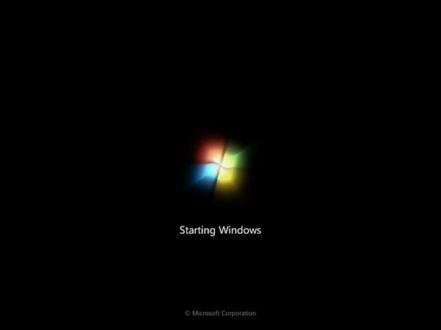 Windows 7 Boot Screen