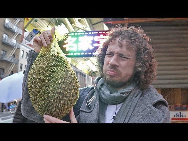 Tasting the WORLD'S MOST STINKY fruit | Durian