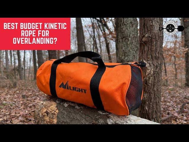 Why The Nilight 1" x 30' Kinetic Rope Is A Must Have In Your Recovery Gear