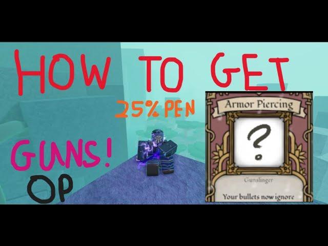 How to get armor piercing (OP for guns) Trig quest