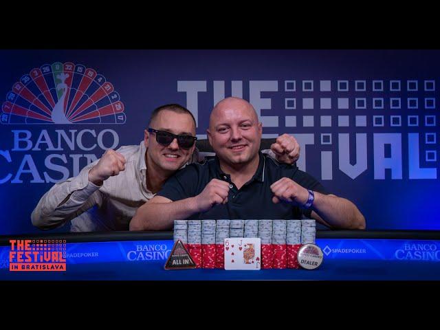 €500k GTD MAIN EVENT FINALE @ The Festival Bratislava