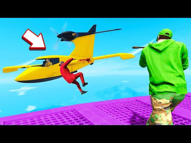 SNIPERS VS Insane 300 MPH PLANES! (GTA Online)