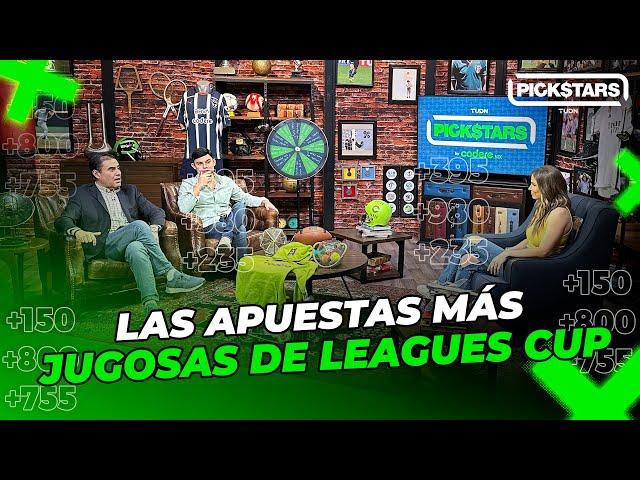 GANEMOS hasta 13 mil PESOS  con las MEJORES APUESTAS de Leagues Cup  | Pickstars | TUDN