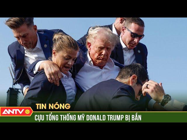 Cựu Tổng thống Mỹ Donald Trump bị bắn khi đang vận động tranh cử | ANTV