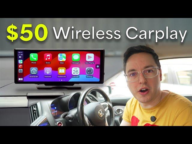 I reviewed the CHEAPEST Carplay screen