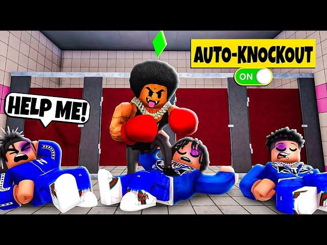 I Pretended to be NPC To DESTROY TOXIC Kids! Roblox Fight In A School