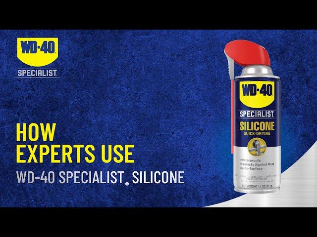 Find Out How Experts Use  WD-40 Specialist® Silicone ‍