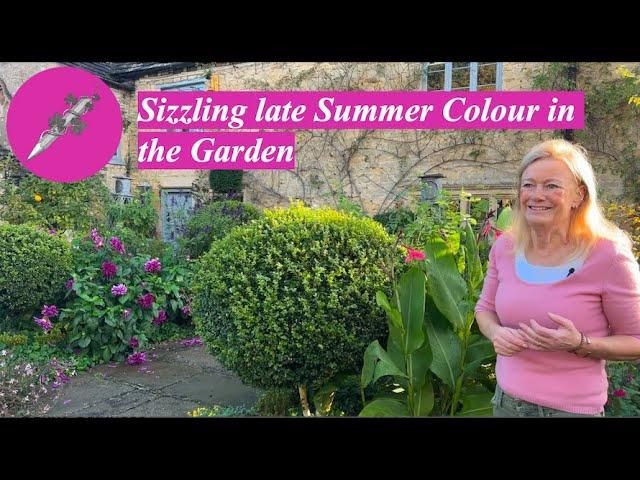 Sizzling late Summer Colour in the Garden