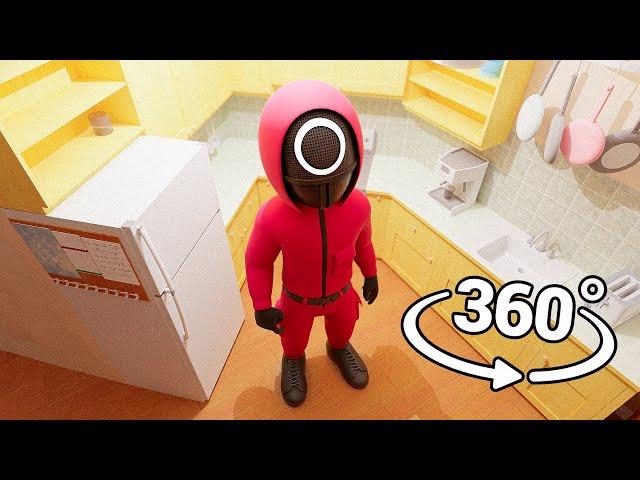 360° SQUID GAME Appear In your House!