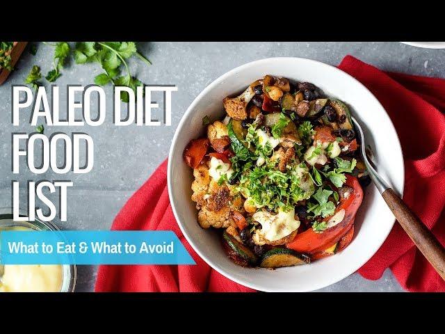 Paleo Diet Food List