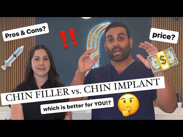 Chin Implant vs. Chin Filler *which is better for YOU!?*