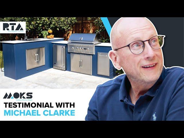 Modular Outdoor Kitchen Testimonial - Michael Clarke | MOKS