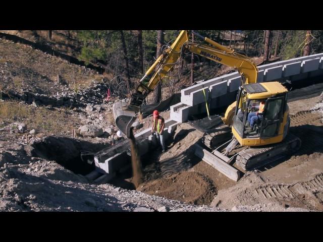 MagnumStone Retaining Wall Time Lapse Installation