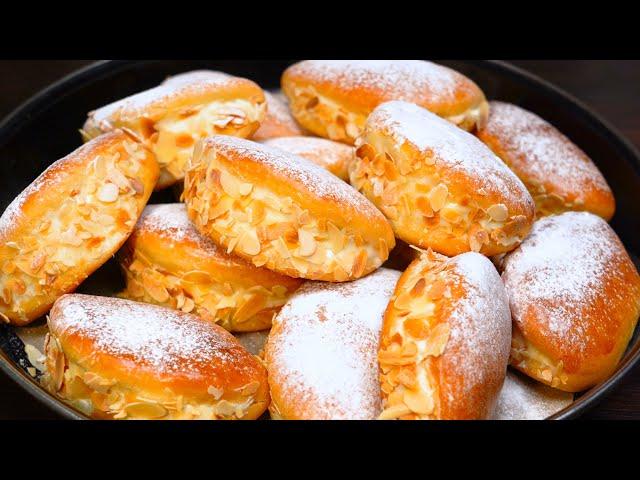 CREAM BUNS for EASTER! Bun "Gourmand" | Cooking with Tanya