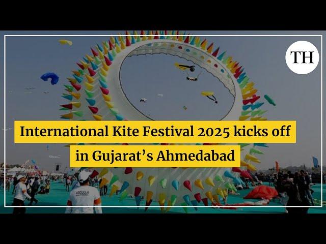 International Kite Festival 2025 kicks off in Gujarat's Ahmedabad