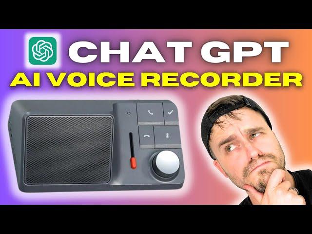 ChatGPT AI Voice Recorder Has Arrived! | HIDOCK H1 REVIEW