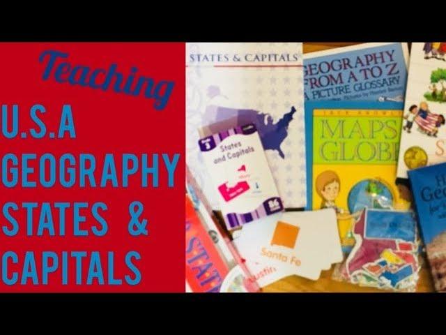 US Geography States & Capitals || Homeschool Picks  2019-2020