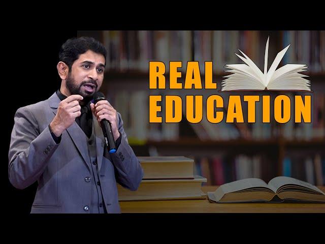 Real Education - Motivational Speech By Trainer Munawar Zama English House Academy Hyderabad India