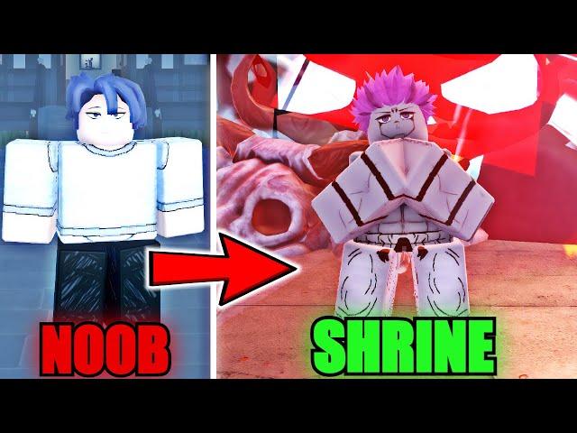 Going From Noob To SHRINE Ryomen Sukuna In Sorcery...(Roblox)