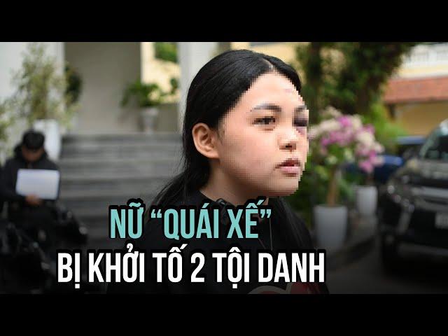 Nữ "quái xế" tông chết cô gái dừng chờ đèn đỏ bị khởi tố 2 tội danh