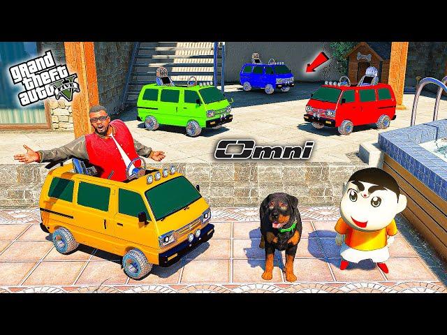 Franklin & Shinchan Buy Suzuki Omni Toy Car in GTA 5 | SHINCHAN and CHOP