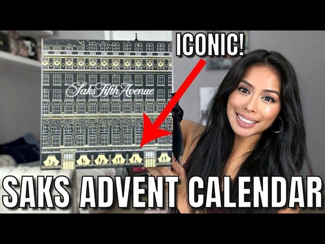 SAKS FIFTH AVENUE ADVENT CALENDAR! OWN THIS FAMOUS NYC LANDMARK 