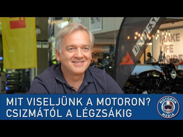 Mit viseljünk a motoron? - Csizmától a légzsákig