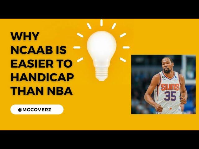 Why college basketball is easier to handicap than NBA #sportsbetting #mgcovers