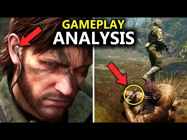 10 INCREDIBLE DETAILS You Missed in MGS: Delta Snake Eater 