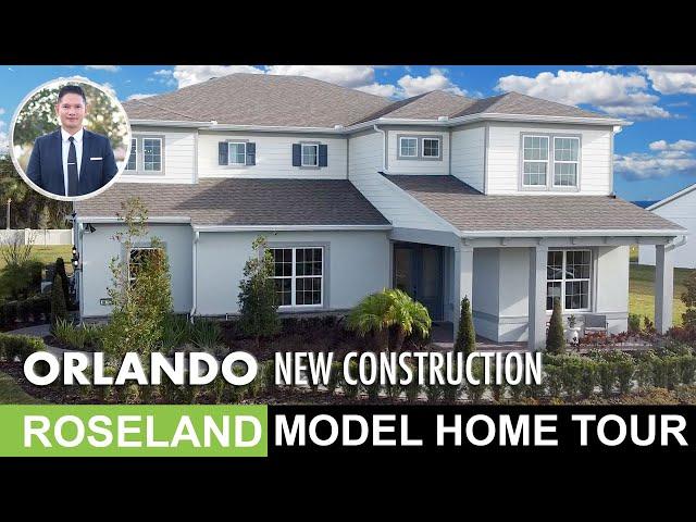 Orlando Model Home Tour | Half Acre & Bigger Lots! | Roseland Model | Luxury Home | Orlando Realtor