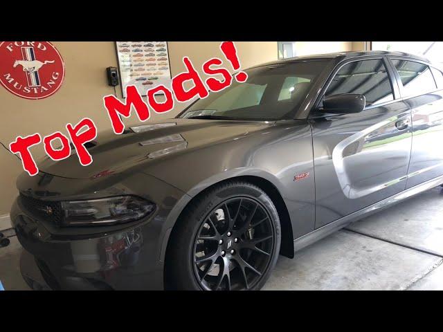 Top 5 mods for your 2015 - 2022 Dodge Charger Scatpack, SRT and Daytona.