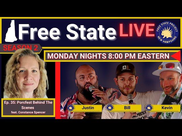 Free State Live, S2, Ep. 35: "Porcfest Behind The Scenes" w/ Constance Spencer