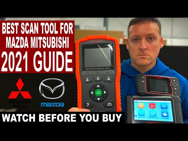 My Top 4 Mazda & Mitsubishi OBD2 Diagnostic Scan Tool Scanner Recommendation