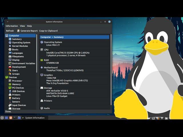 How To EASILY Check System Information on Linux Mint. With Hardinfo !!!