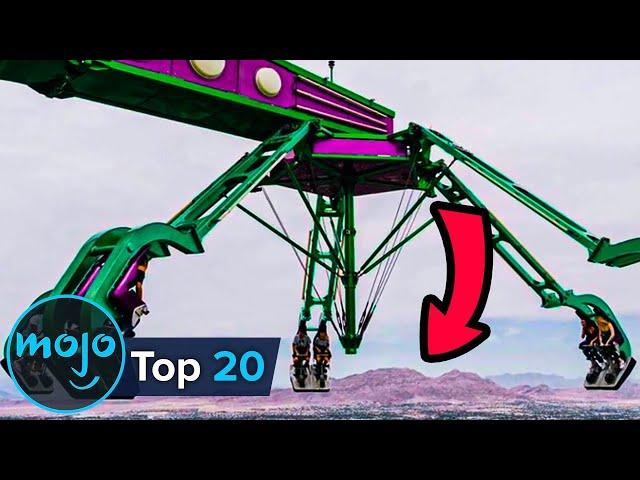 Top 20 Scariest Amusement Park Rides