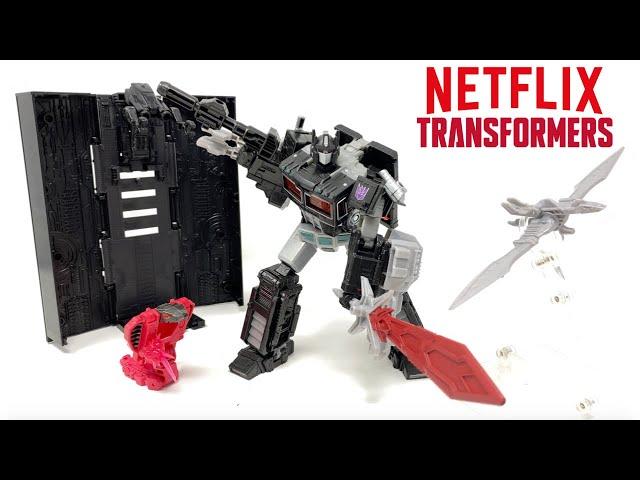 Transformers Netflix Spoiler Nemesis Prime Leader Pack Review