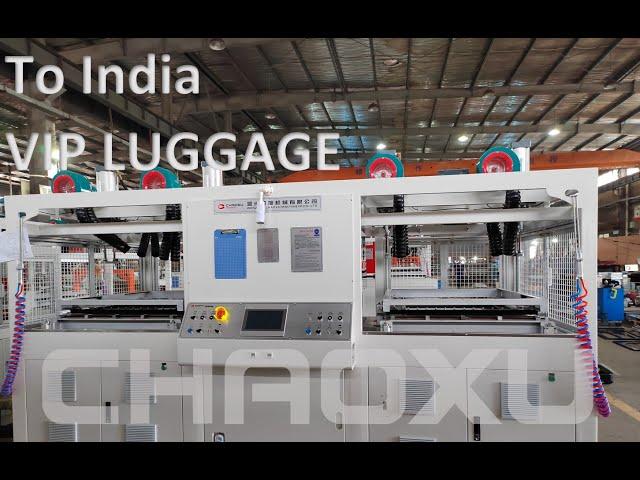 CHAOXU|New Luggage Vacuum Forming Machine to India (VIP Luggage) Kerry Chen+008617328812279