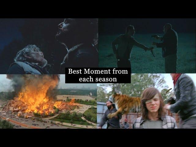 The Walking Dead - Best Moment From Each Season (S1-S7)