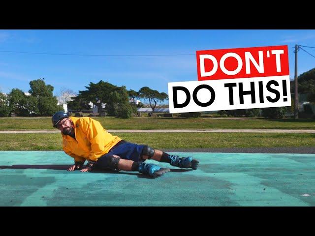 10 THINGS YOU SHOULD NEVER DO ON YOUR FIRST DAY ON SKATES