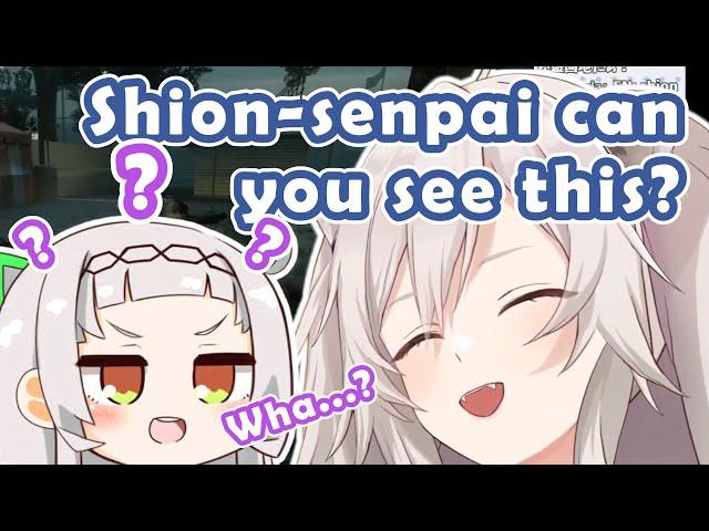 Shion-senpai, Can You See This?【Hololive | Shishiro Botan x Murasaki Shion】