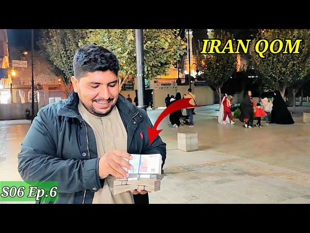 QOM IRAN discovering | S06 Ep.6 | Pakistan to Iran by road travel | ziarat bibi fatima masumeh qom