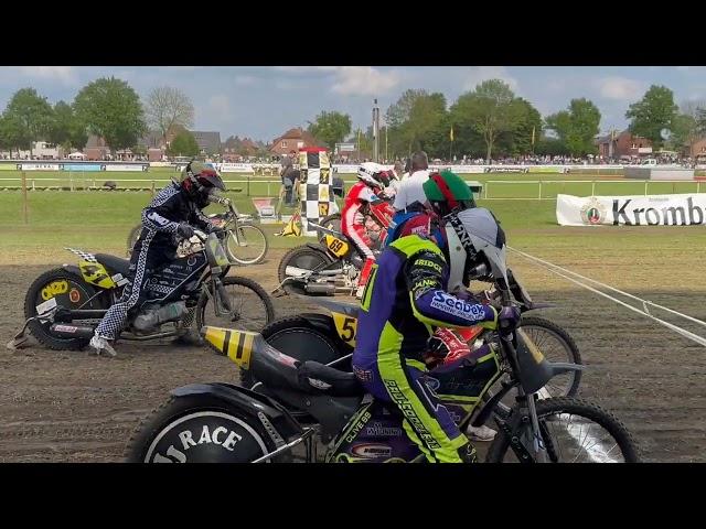 A-Lizenz-Solo Grasbahnrennen Lüdinghausen 2024 / Westfalenring TV